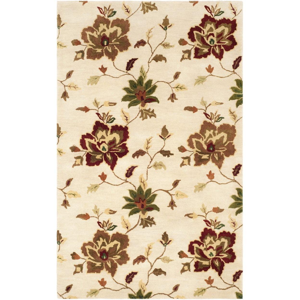 SAFAVIEH Jardin JAR811A Handmade Ivory / Multi Rug