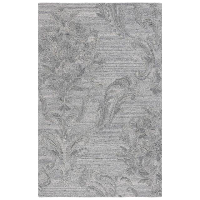 Safavieh Floral Hand Tufted 80% Wool, 20% Cotton Floral Rug