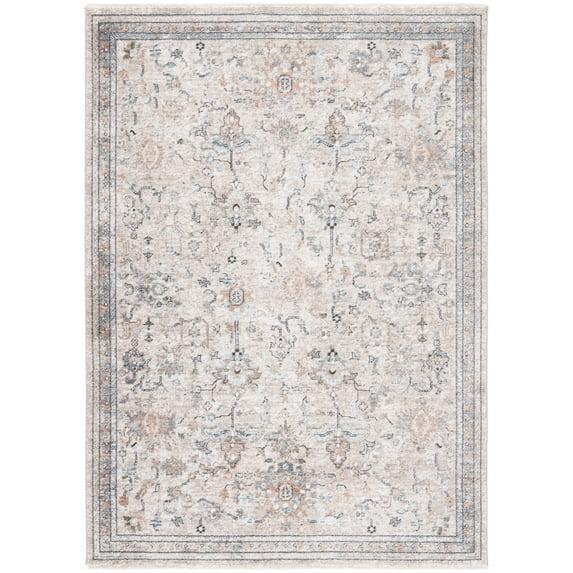 Jasmine JSM333 Power Loomed Area Rug - Grey/Blue - 5'3"x7'7" - Safavieh.