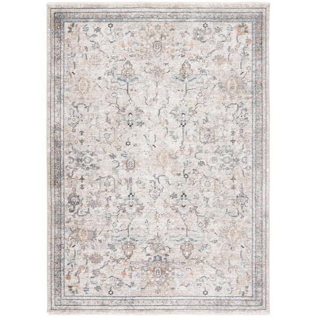 Jasmine JSM333 Power Loomed Area Rug - Grey/Blue - 5'3"x7'7" - Safavieh.