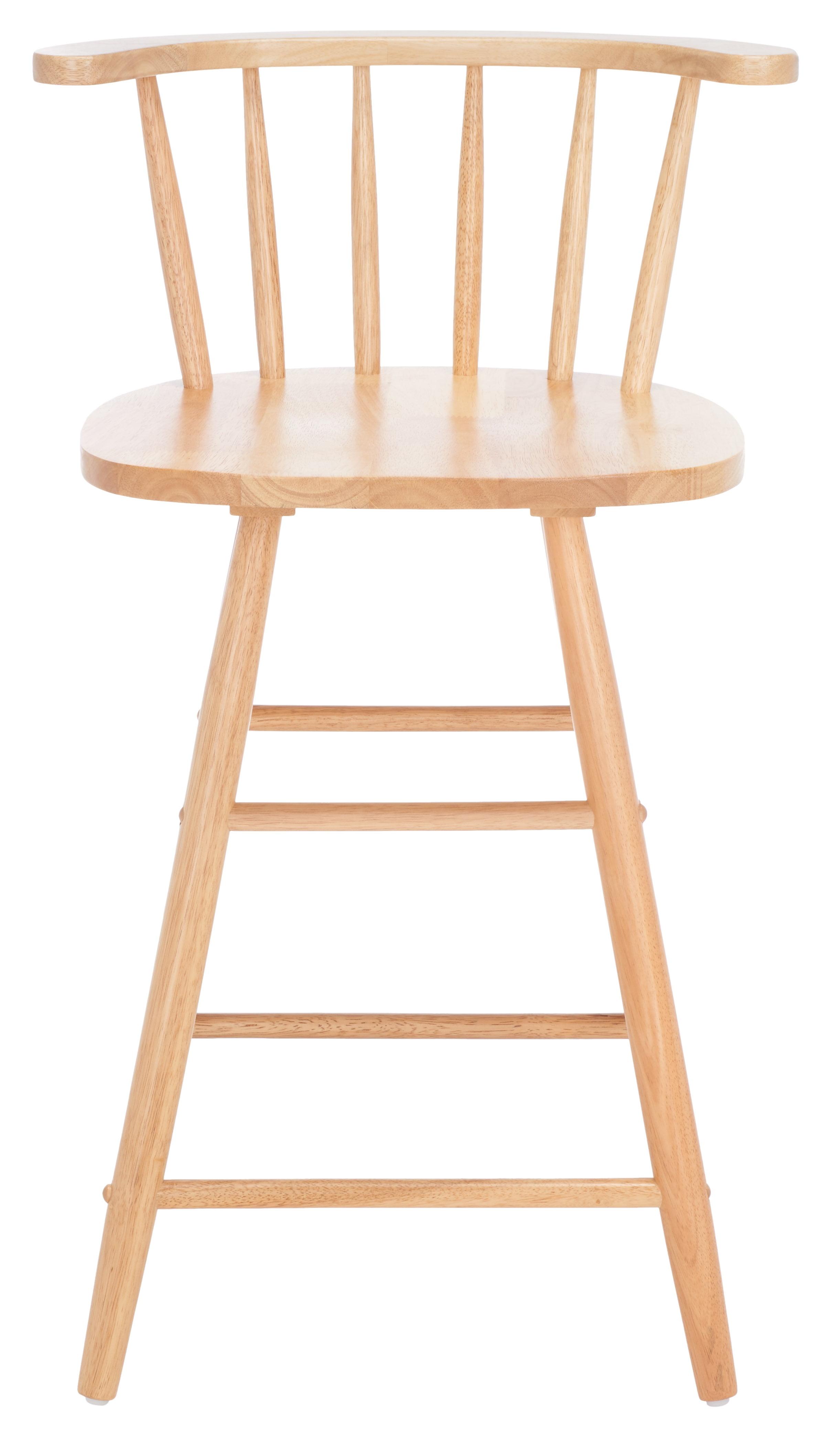 Jay Wood Counter Stool  - Safavieh