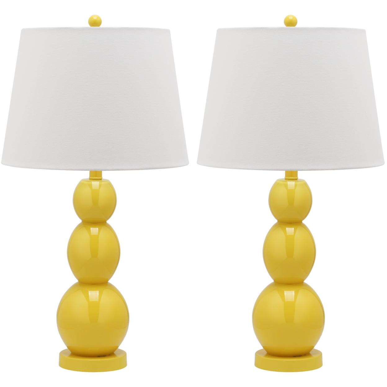 Jayne 3 Sphere Table Lamp (Set of 2)  - Safavieh