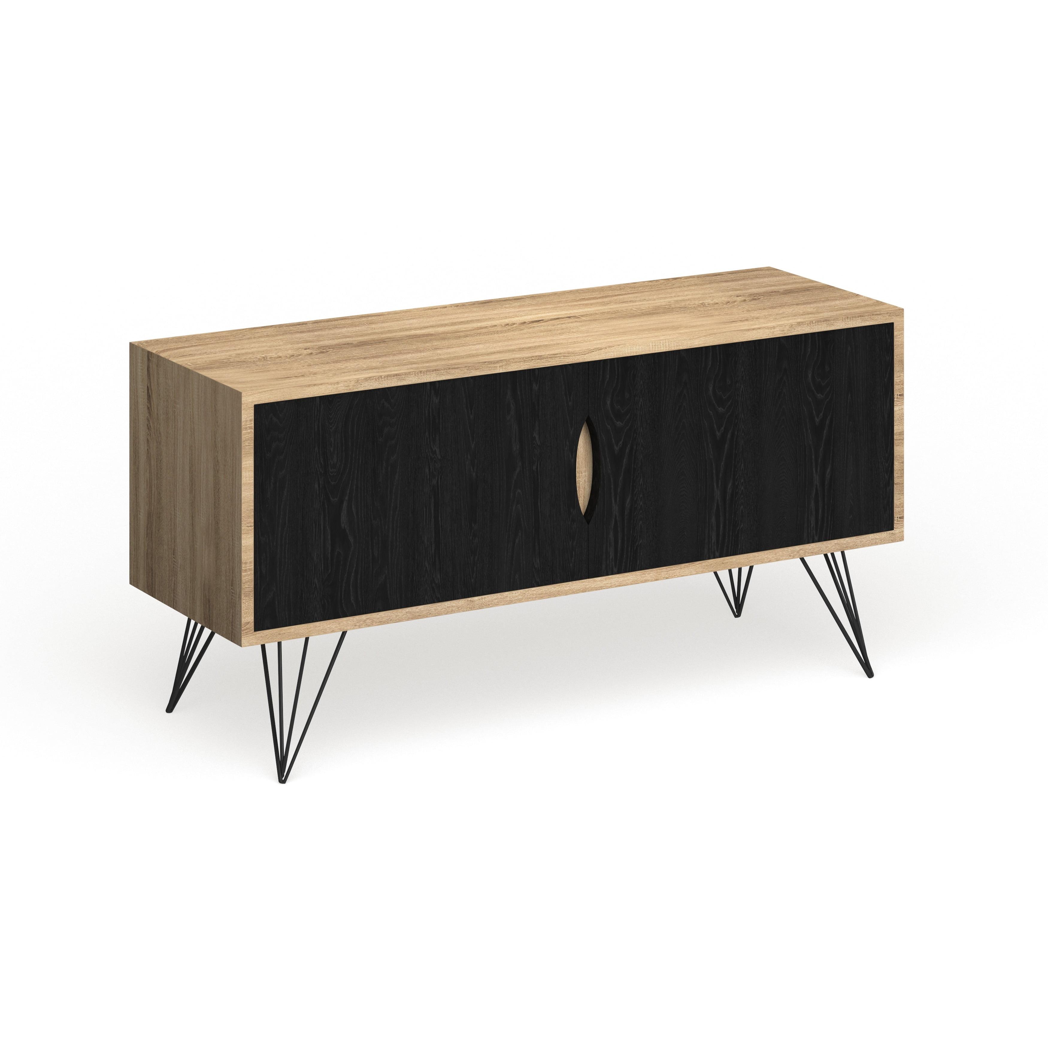 Jeralyn TV Console Stand - Light Oak - Safavieh.