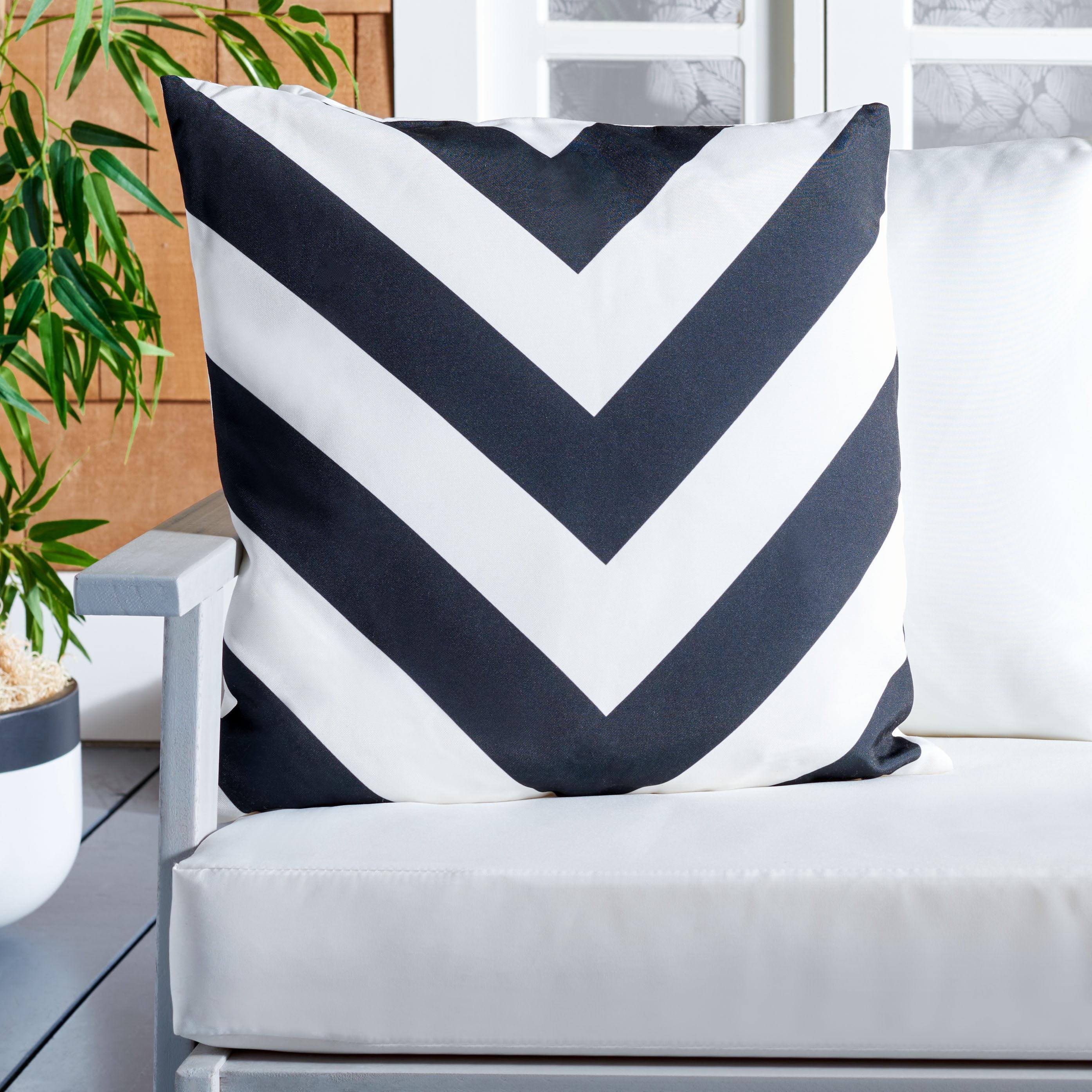 Chevron Reversible Throw Pillow