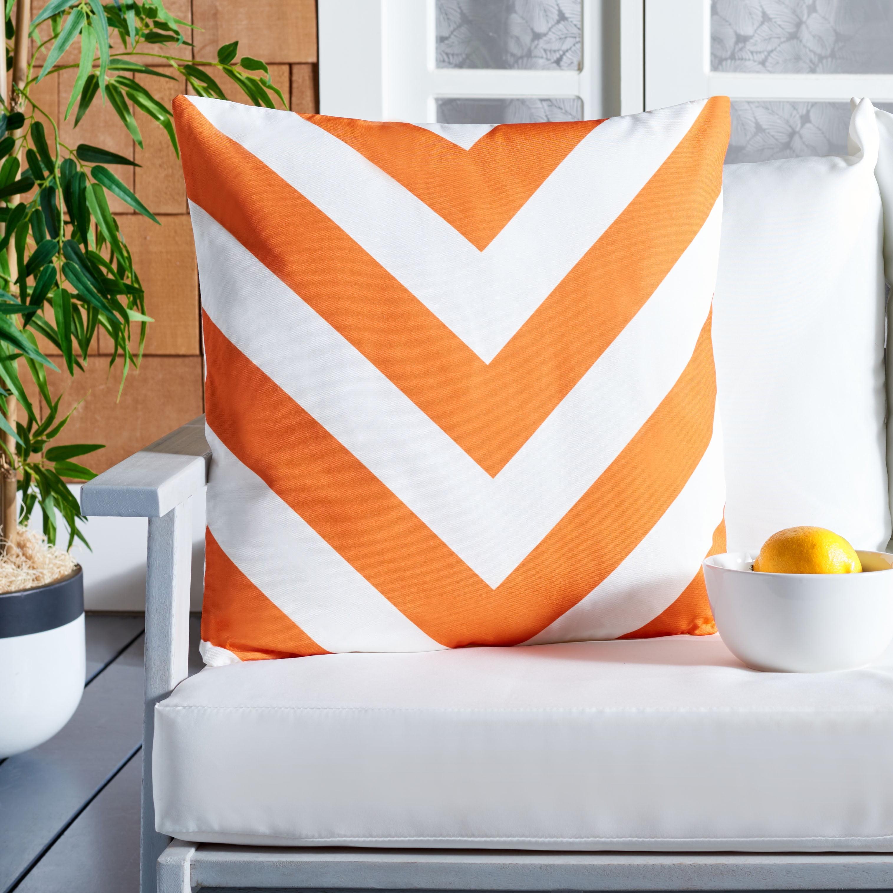 Chevron Reversible Throw Pillow