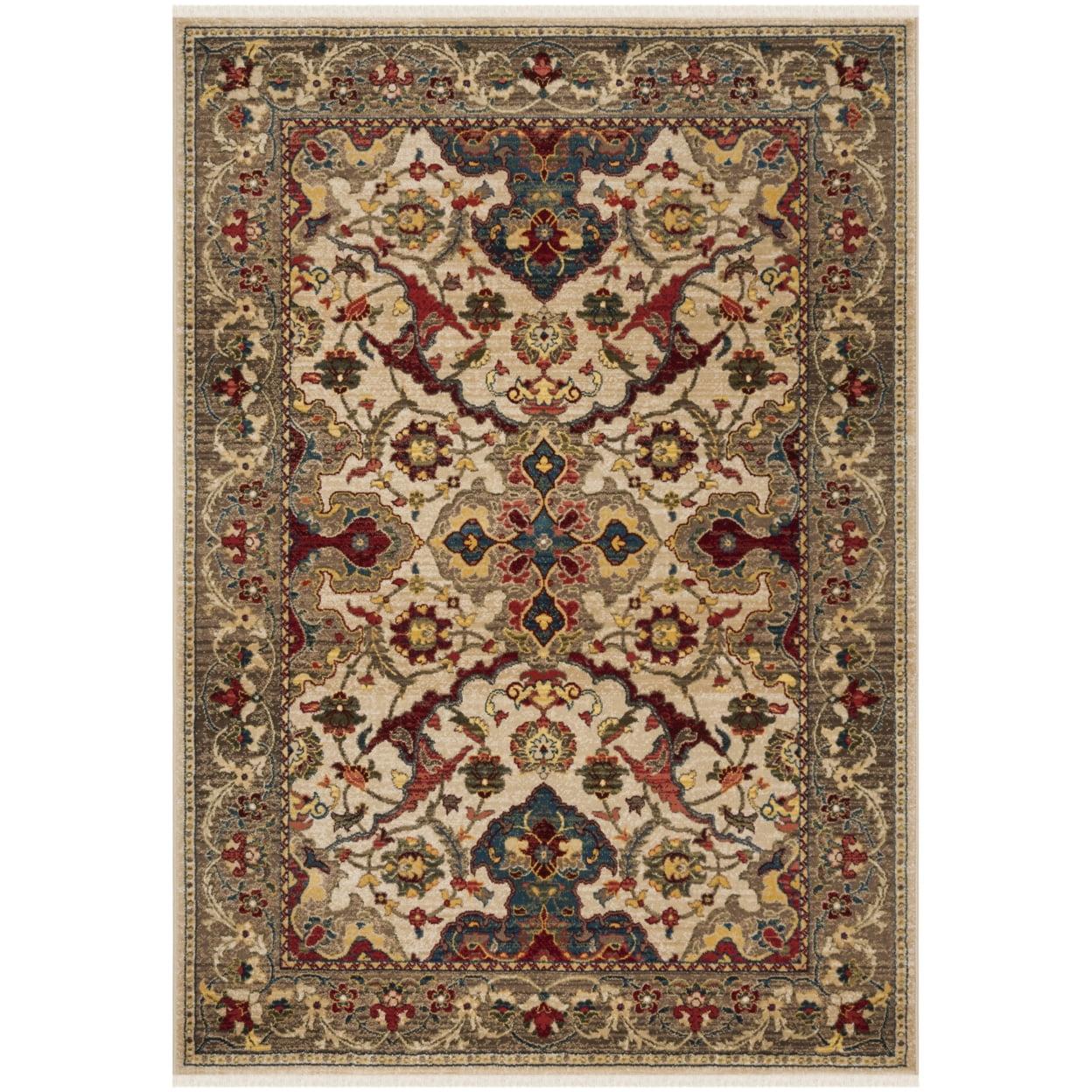 Kashan KSN303 Power Loomed Rugs - Safavieh