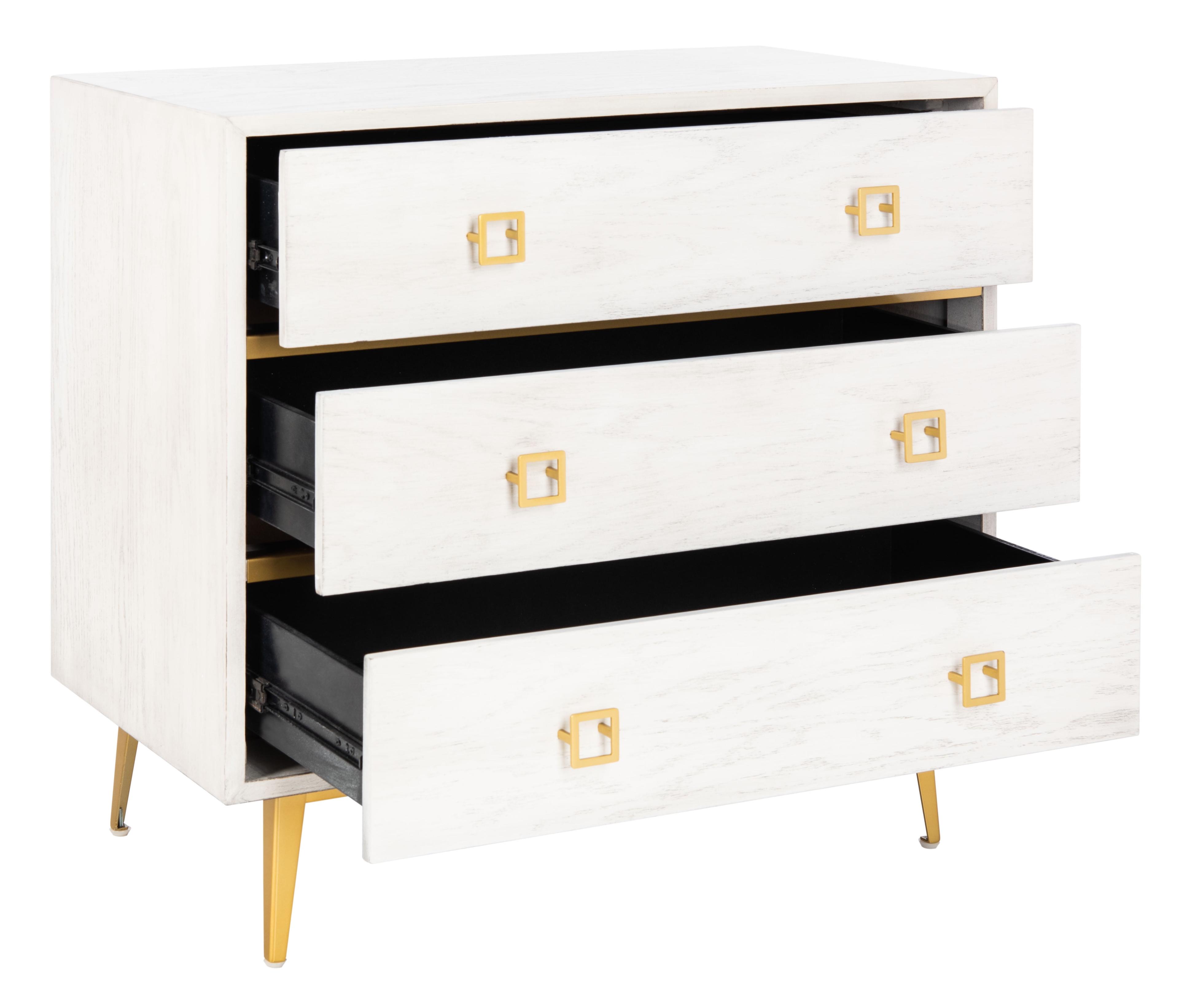 Katia 3 Drawer Chest - Safavieh