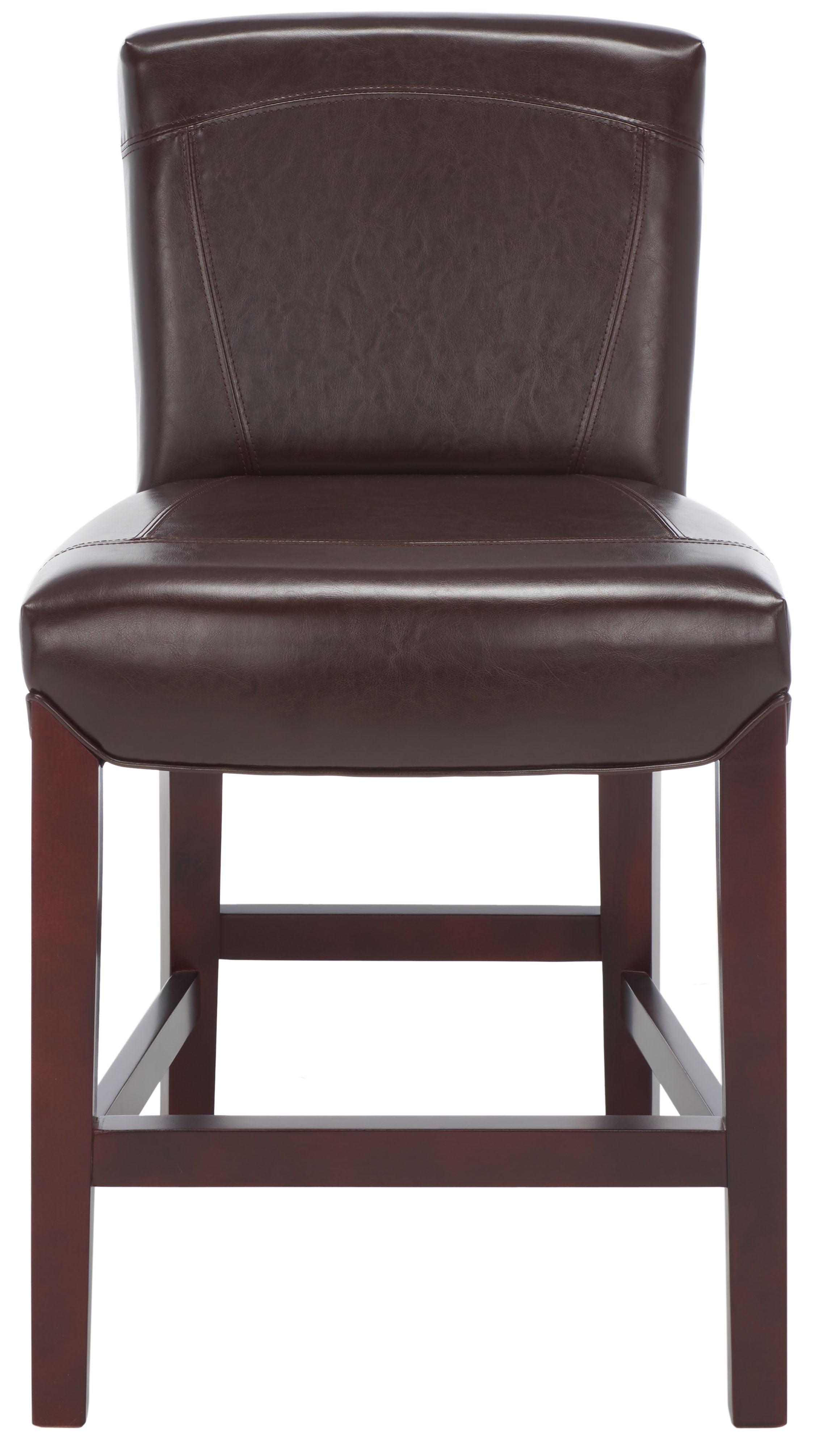 Ken Counter Stool - HUD8202 - Brown - Safavieh