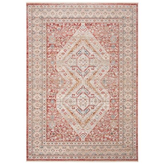 Kenitra KRA692 Power Loomed Area Rug - Pink/Grey - 5'x8' - Safavieh.
