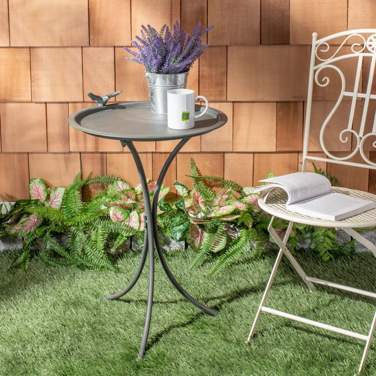 Ophelia & Co. Allison Metal Fountain Birdbath