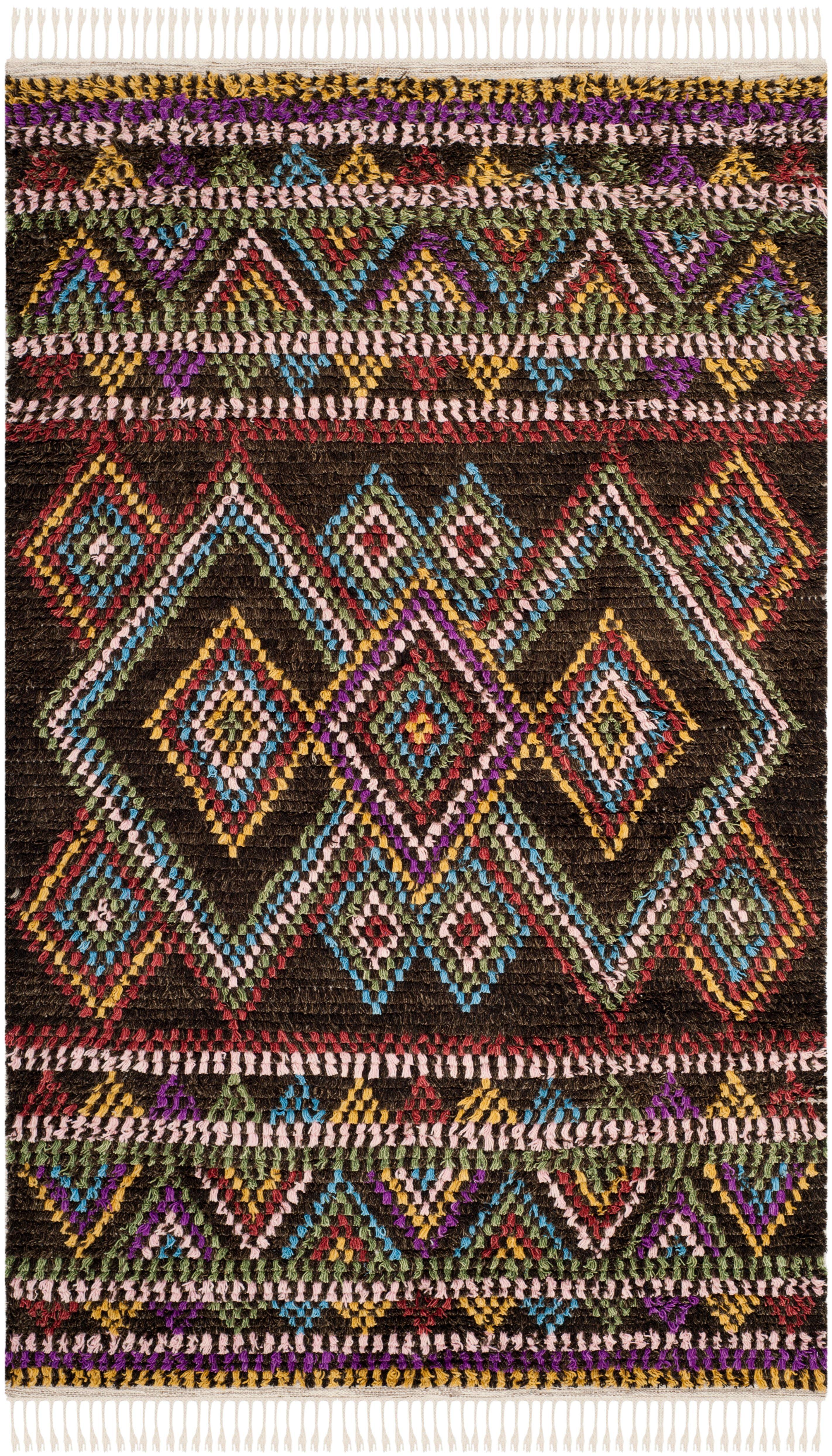 Kenya KNY843 Hand Knotted Area Rug - Multi - 8'x10' - Safavieh