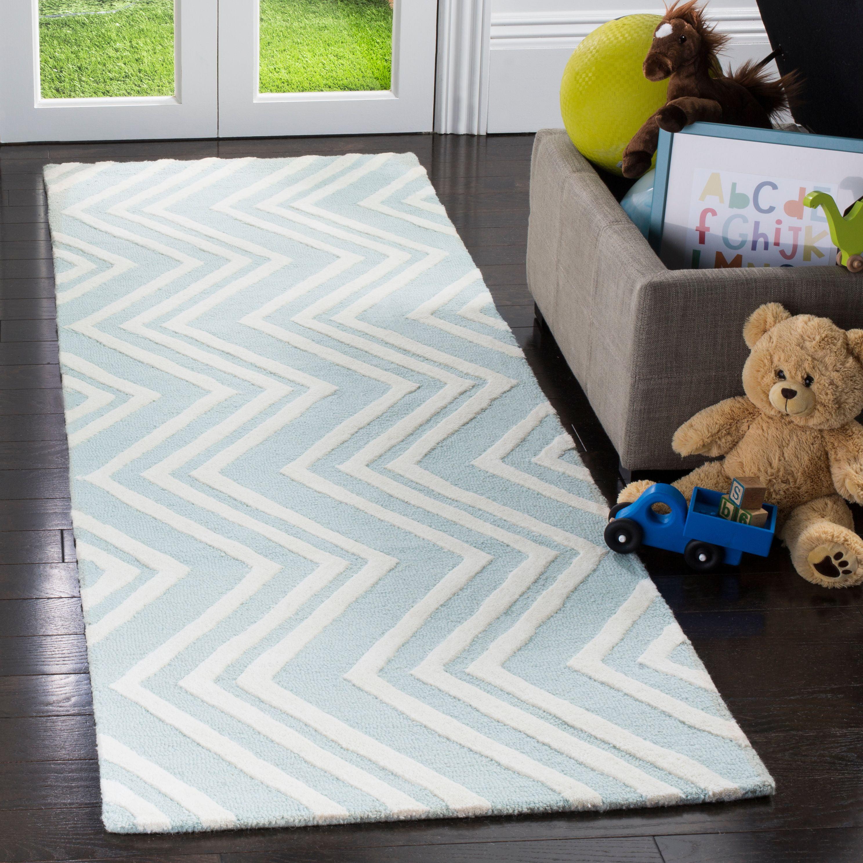 Safavieh Kids SFK910 Hand Tufted Area Rug  - Safavieh