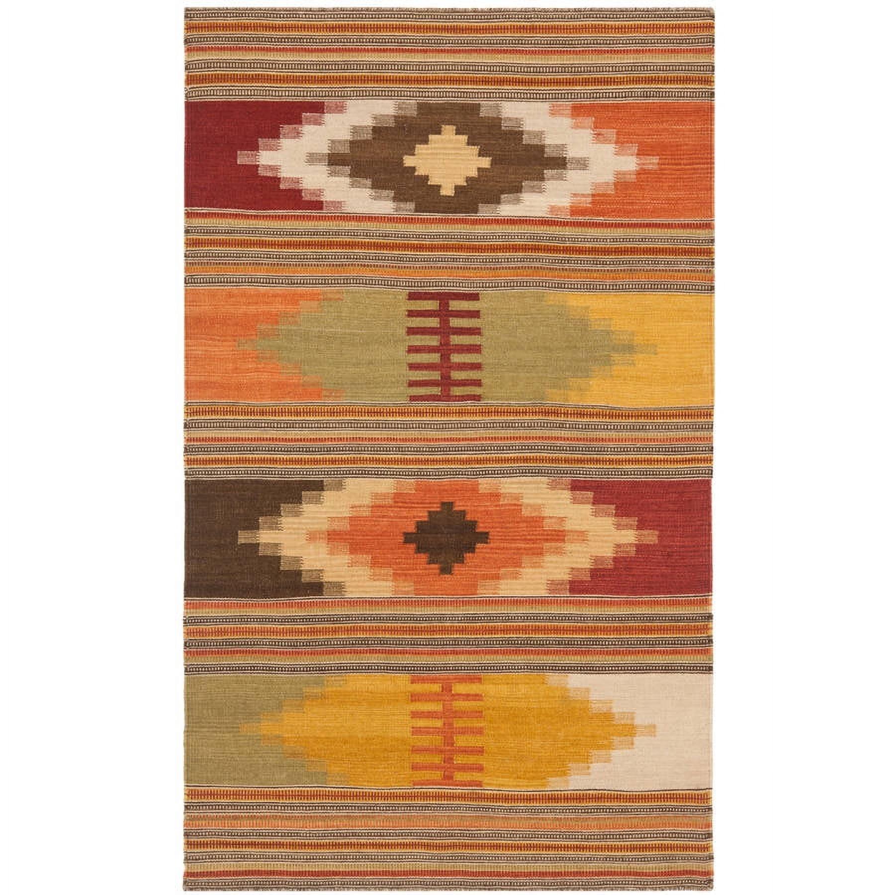 Kilim NVK177 Hand Woven Area Rug  - Safavieh