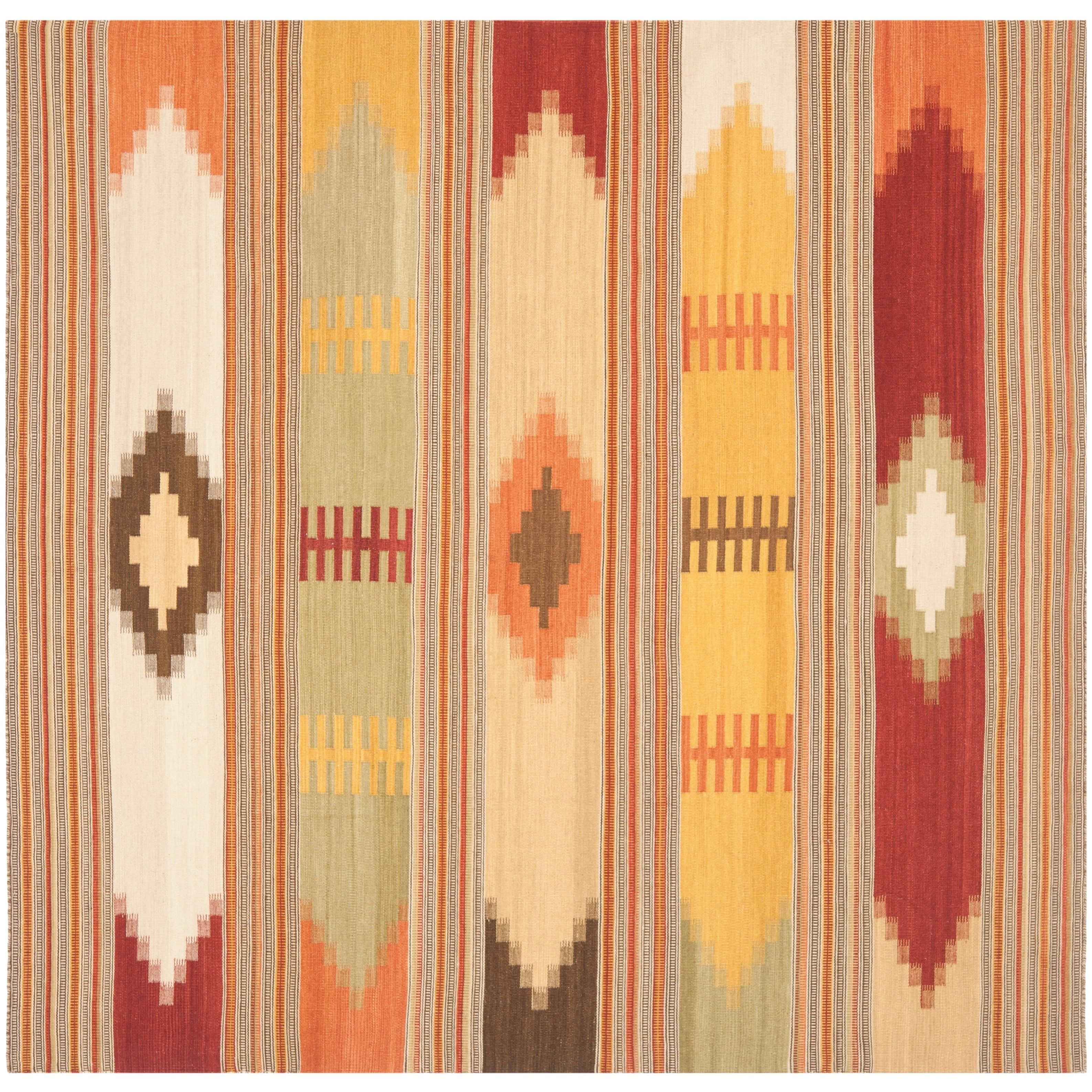 Kilim NVK177 Hand Woven Area Rug  - Safavieh