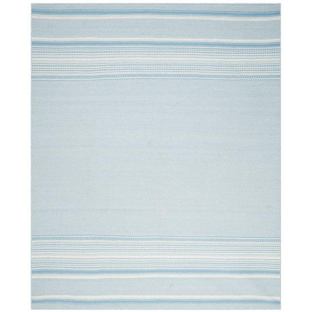 Grice Kilim Hand Woven Flat Weave Wool Striped Rug