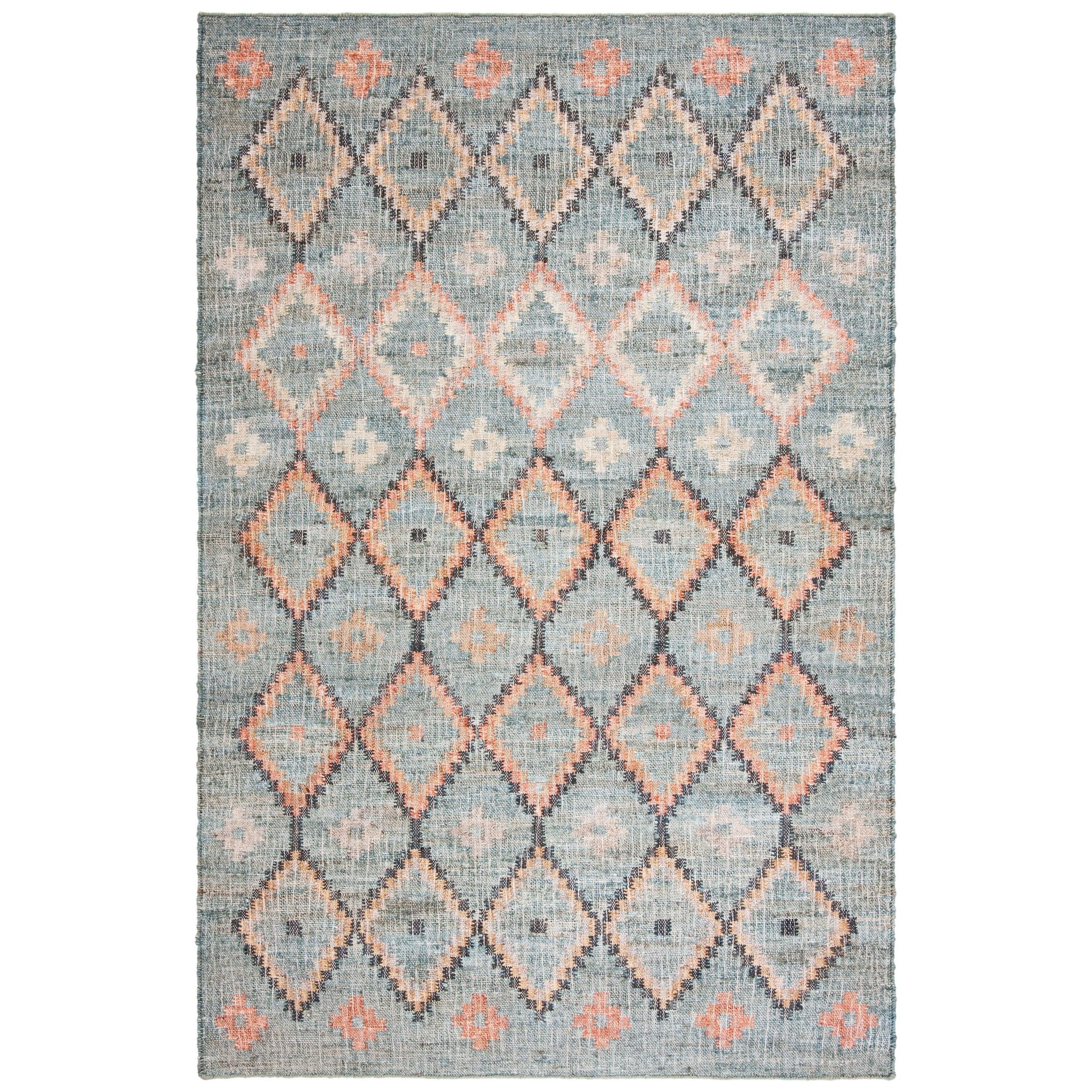 Kilim KLM753 Hand Loomed Area Rug - Charcoal/Gold - 4'x6' - Safavieh.