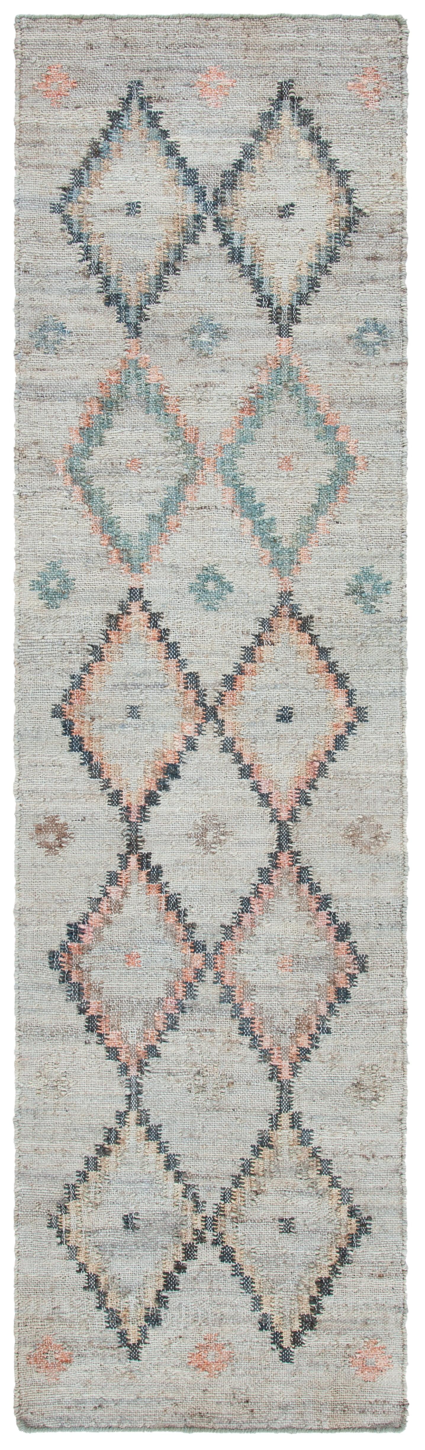 Kilim KLM753 Hand Loomed Runner Rug - Beige/Gold - 2'3"x11' - Safavieh.
