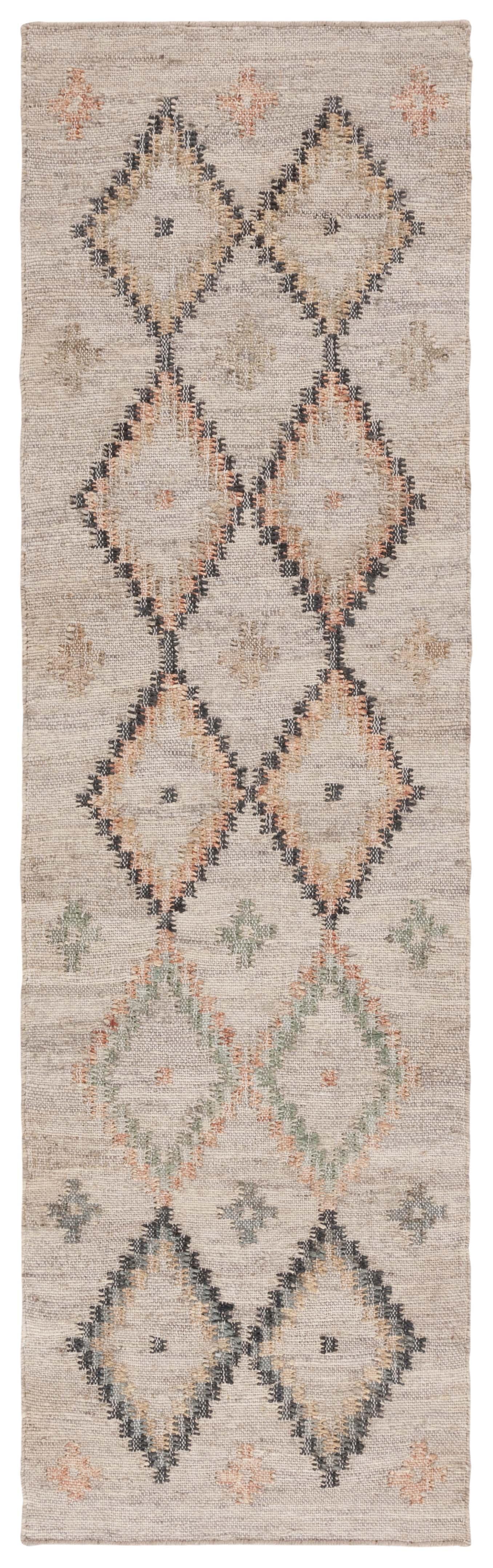 Kilim KLM753 Hand Loomed Runner Rug - Beige/Gold - 2'3"x8' - Safavieh.