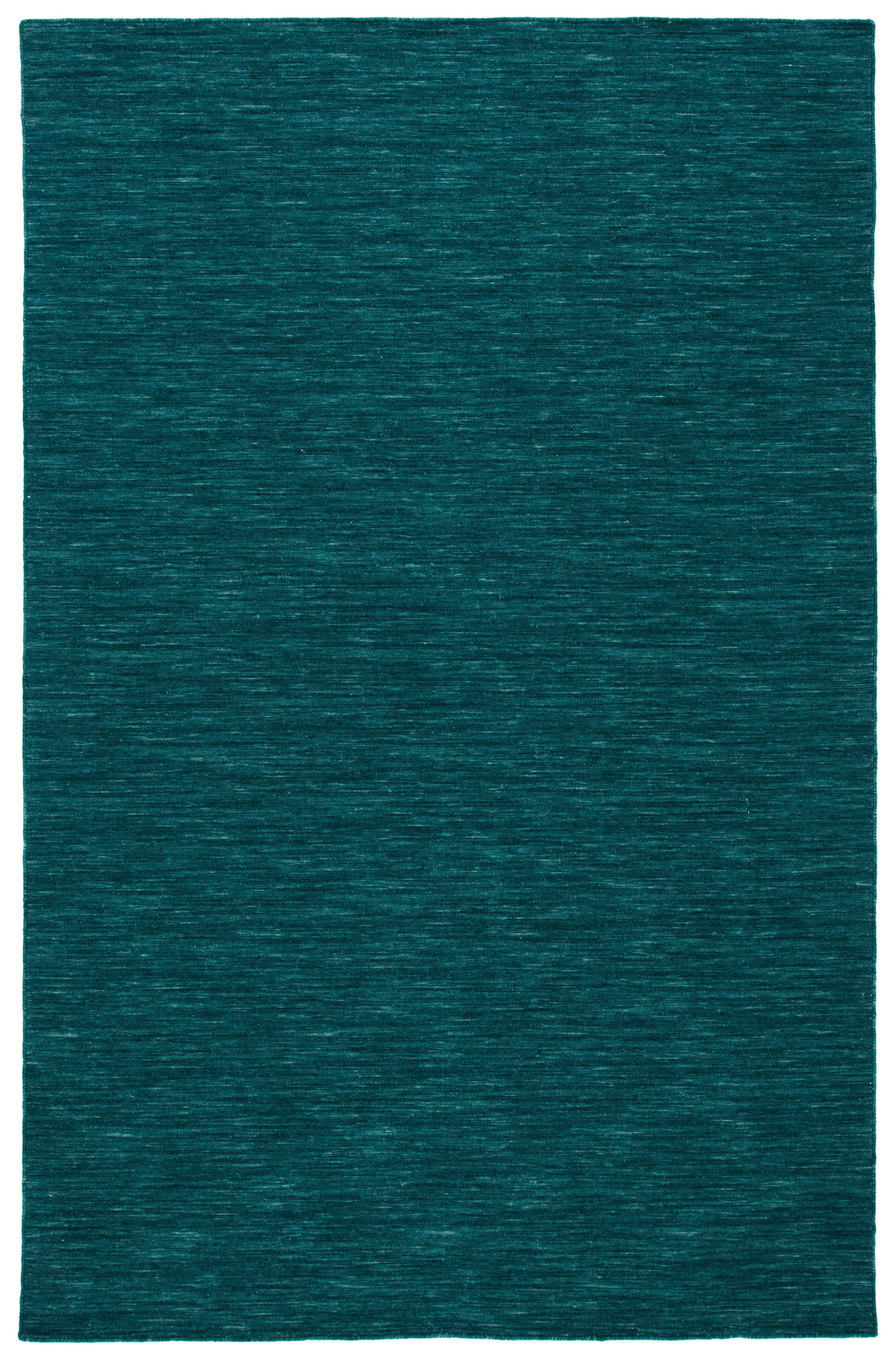 SAFAVIEH Kilim Patrick Solid Area Rug, Dark Green, 4' x 6'