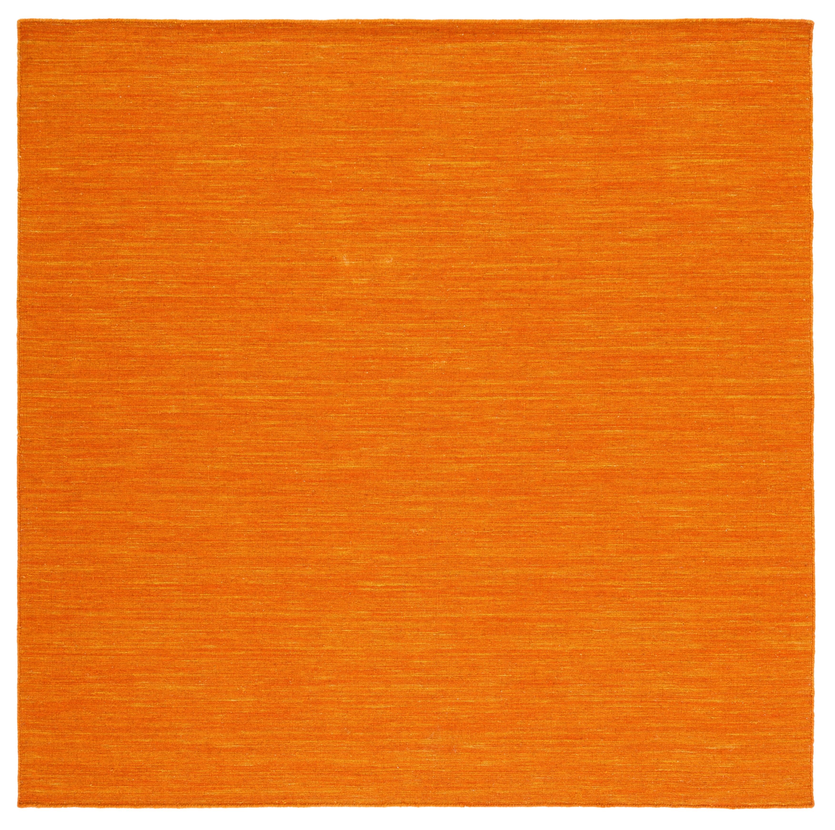 Kilim KLM850 Hand Loomed Area Rug - Orange - 6'x6' - Safavieh
