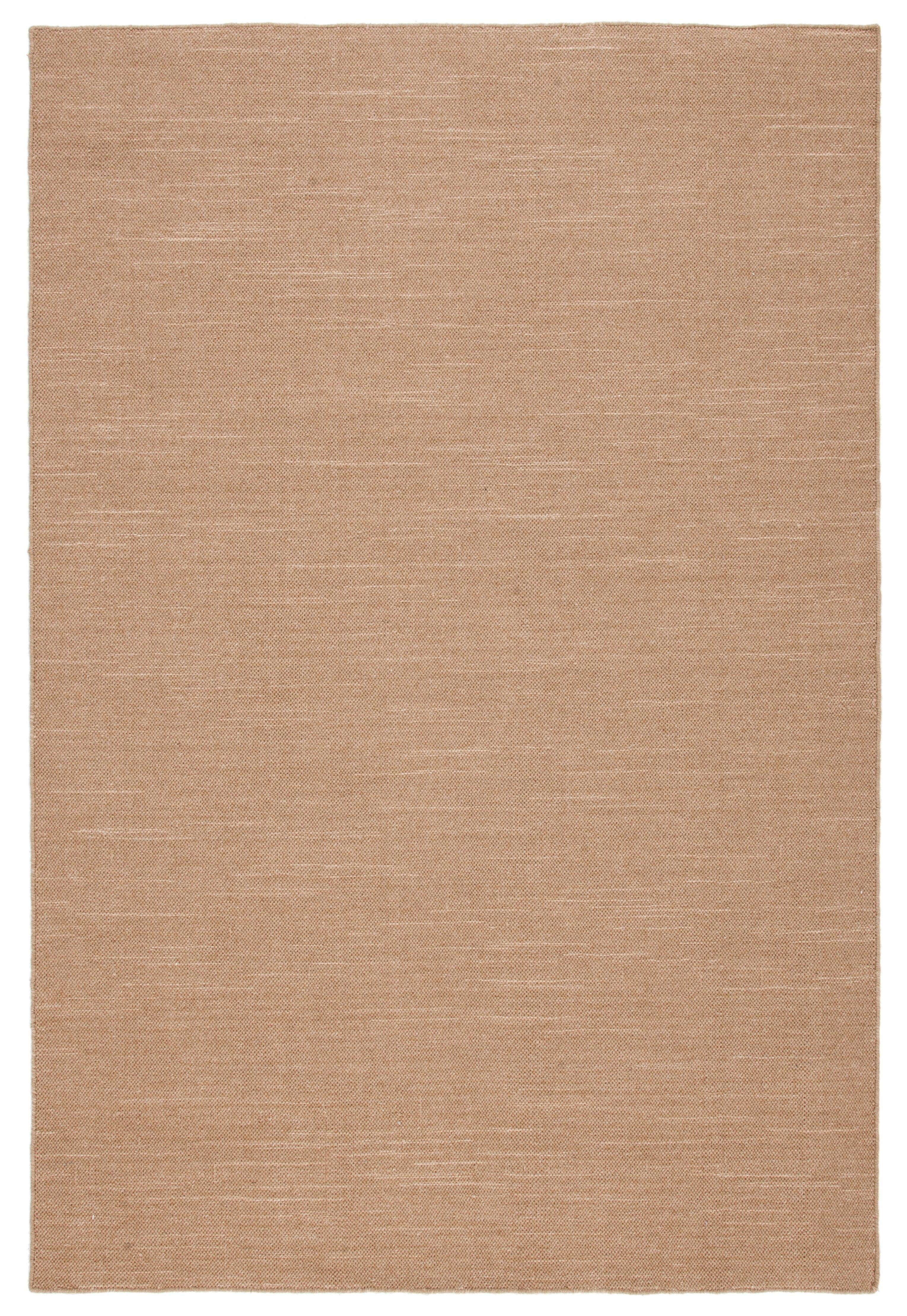 Highland Dunes Grice Hand Woven New Zealand Wool Solid Color Rug