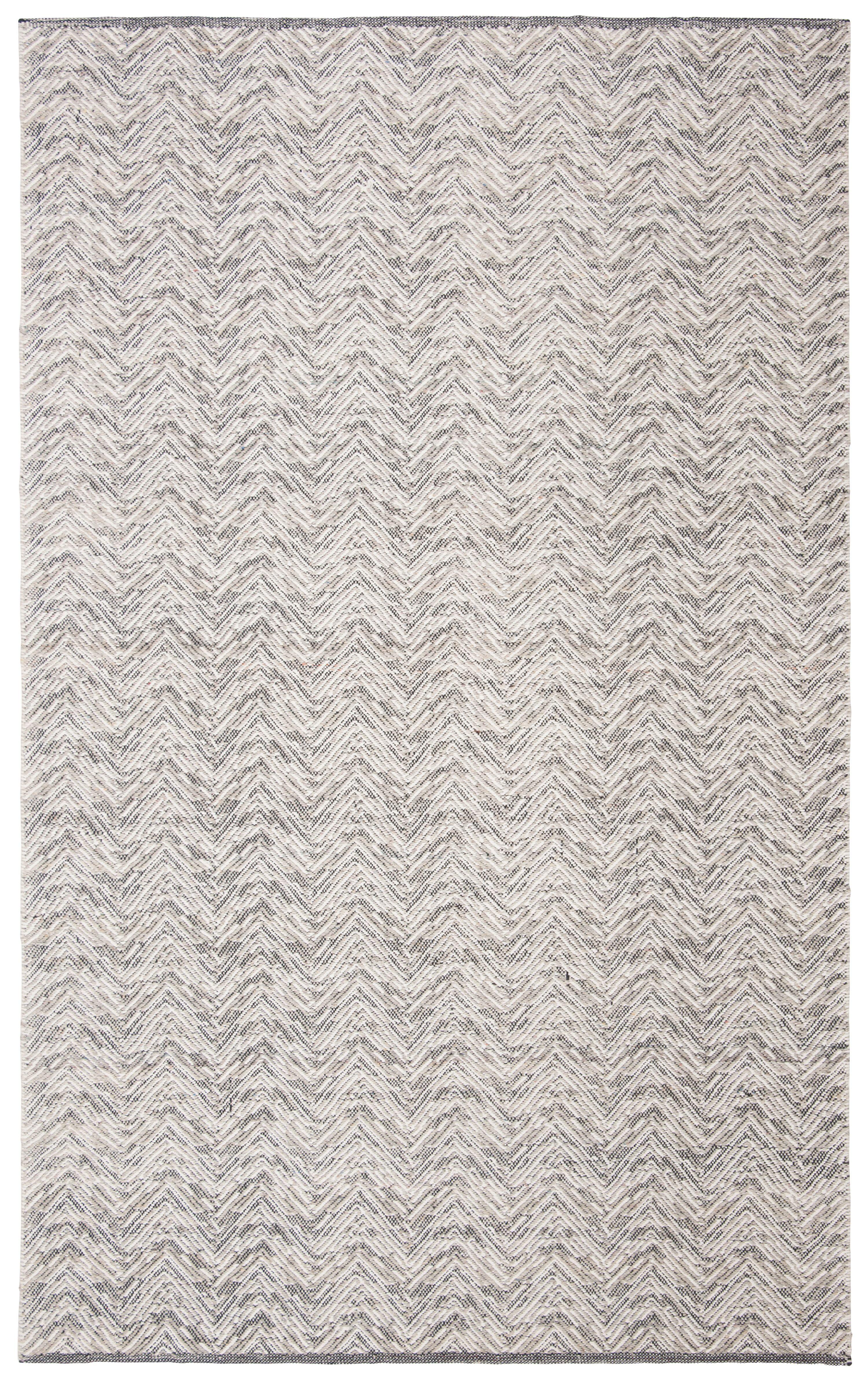 Coates Kilim Hand Woven Wool Chevron Rug