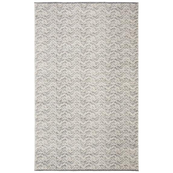 Coates Kilim Hand Woven Wool Chevron Rug