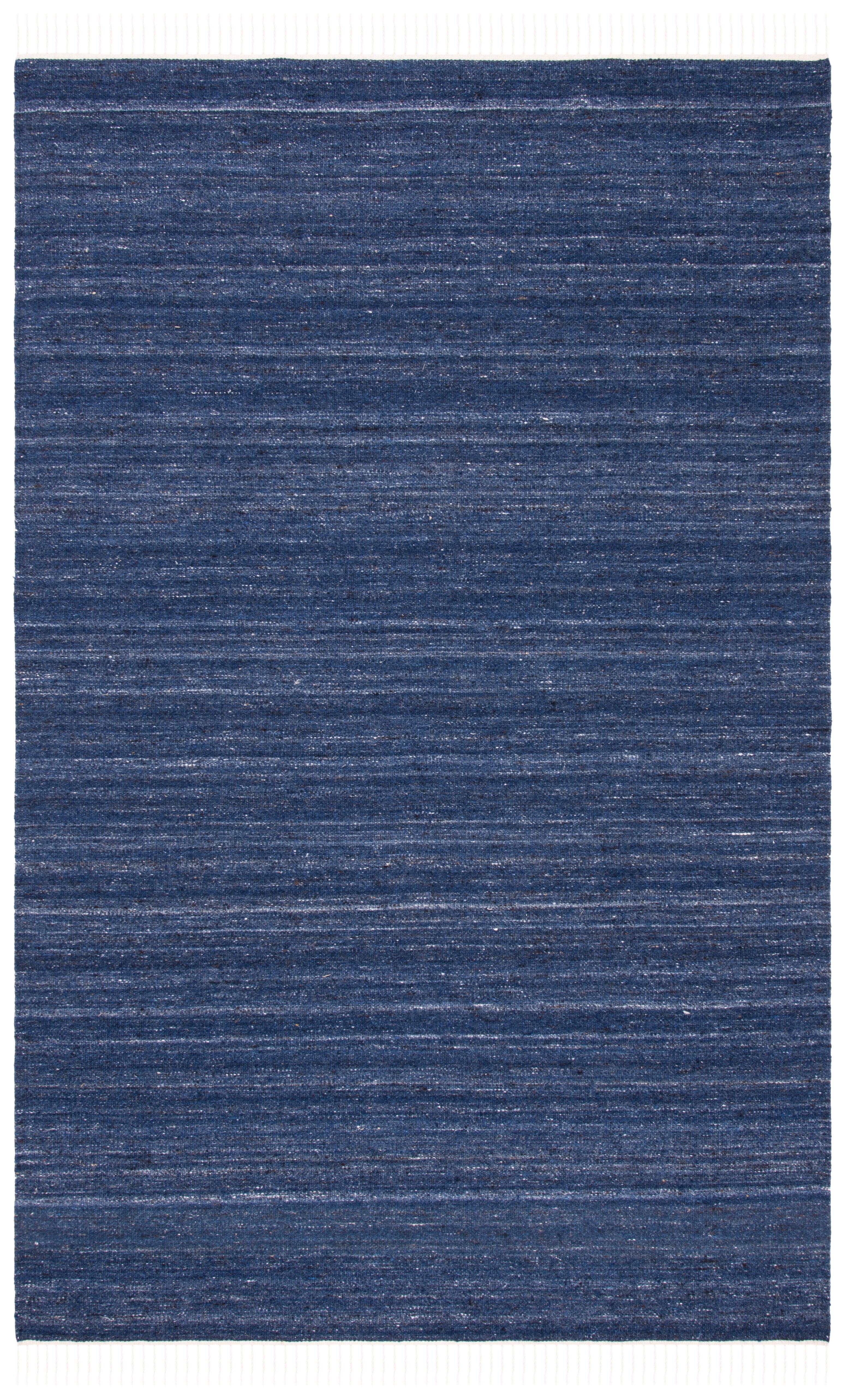 Kilim KLM551 Hand Loomed Area Rug - Navy/Blue - 5'x8' - Safavieh.