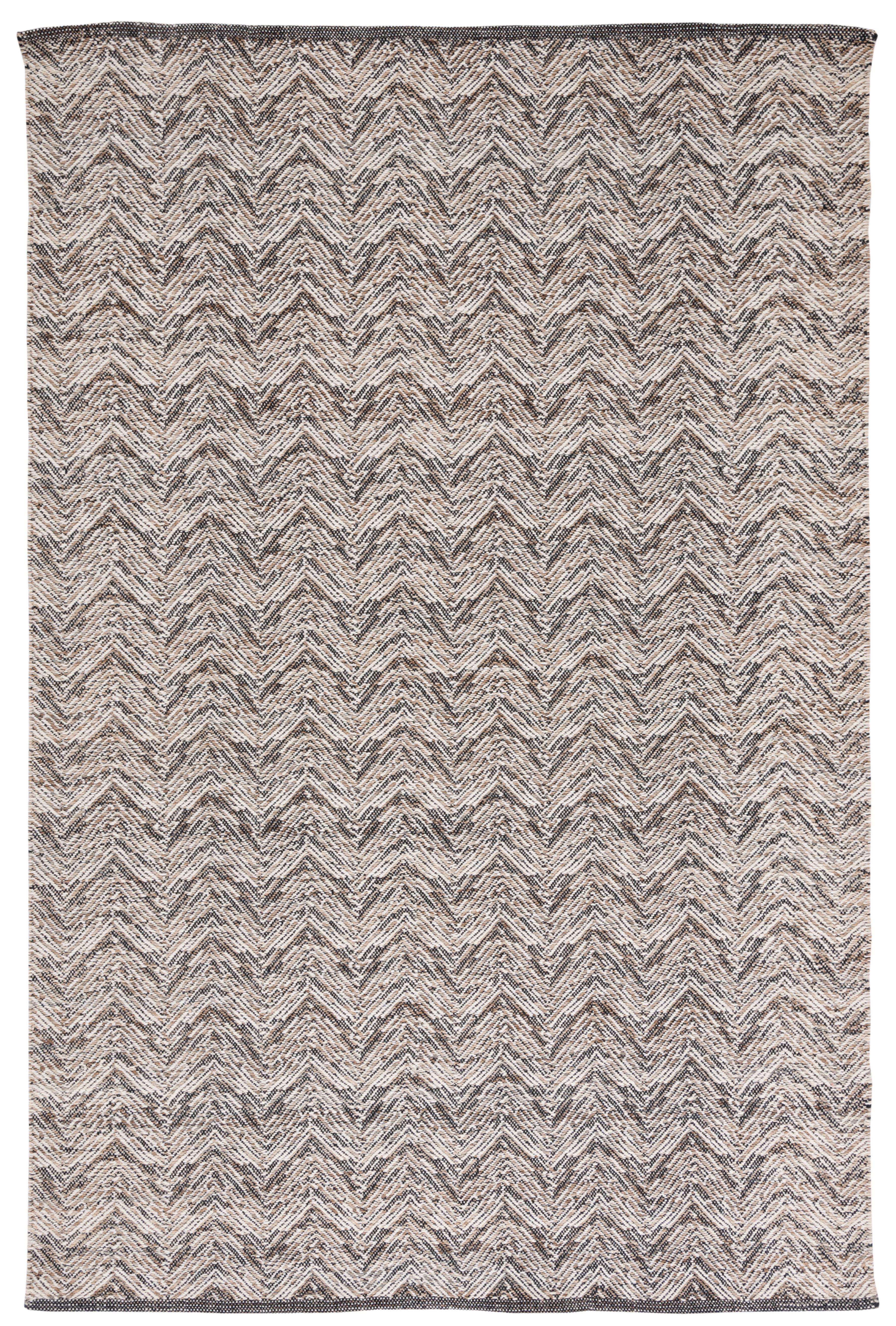 Kilim KLM729 Flat Weave Area Rug - Beige/Black - 8'x10' - Safavieh