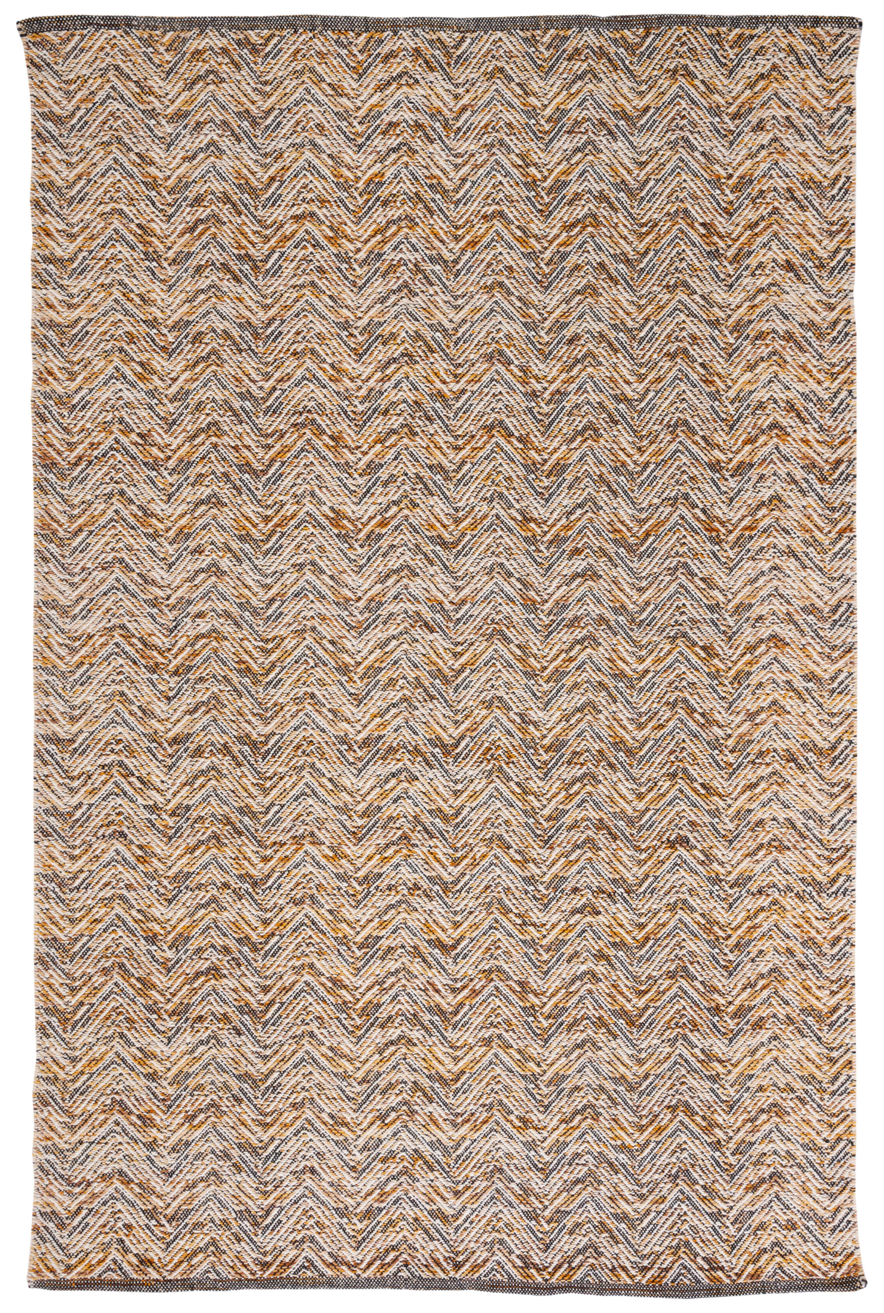 Kilim KLM729 Flat Weave Area Rug - Gold/Black - 5'x8' - Safavieh