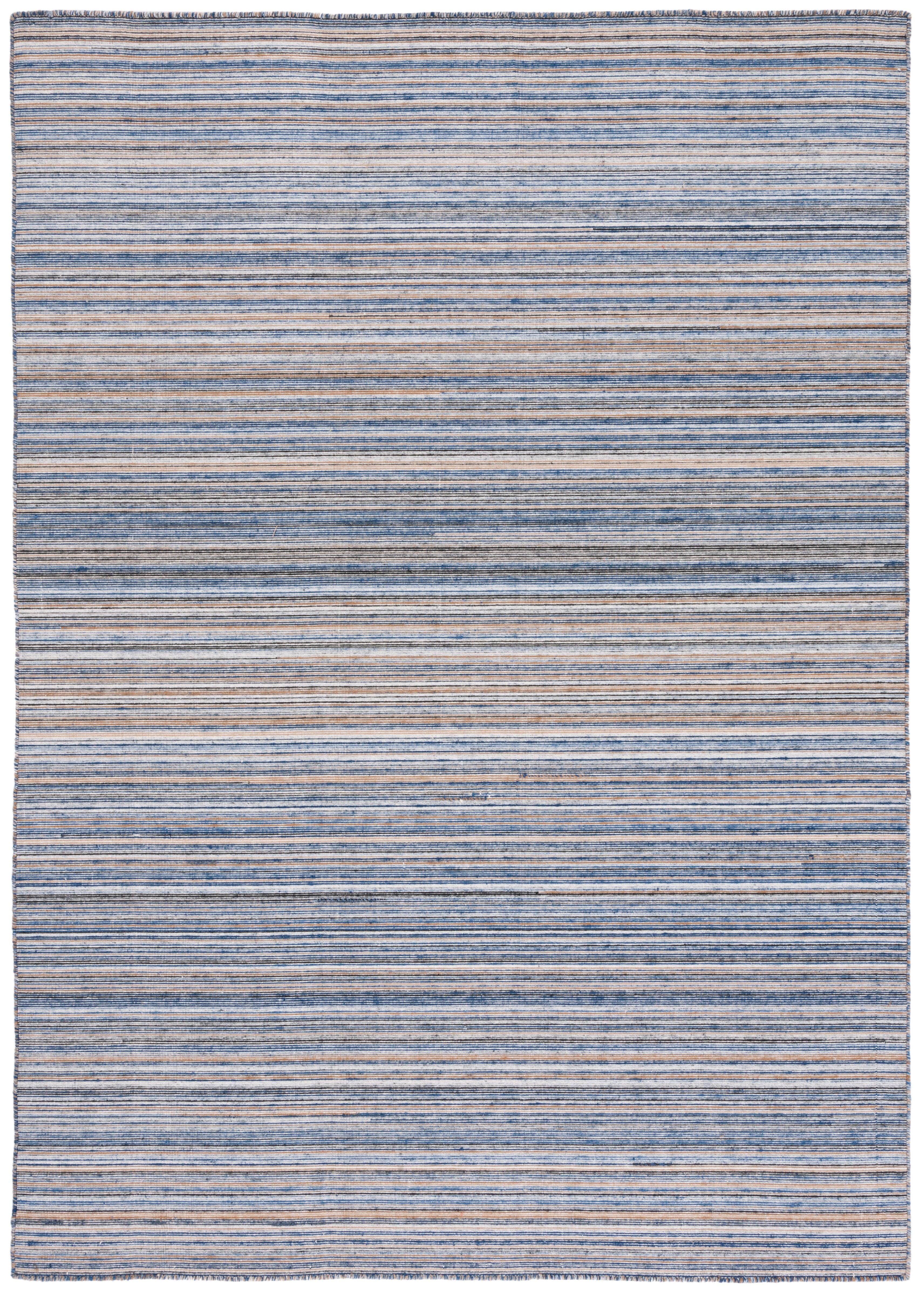 Kilim KLM313 Hand Woven Area Rug - Blue/Yellow - 5'x8' - Safavieh.