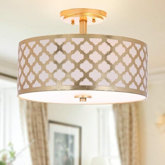 Kora Flush Mount - FLU4000 - Gold - Safavieh