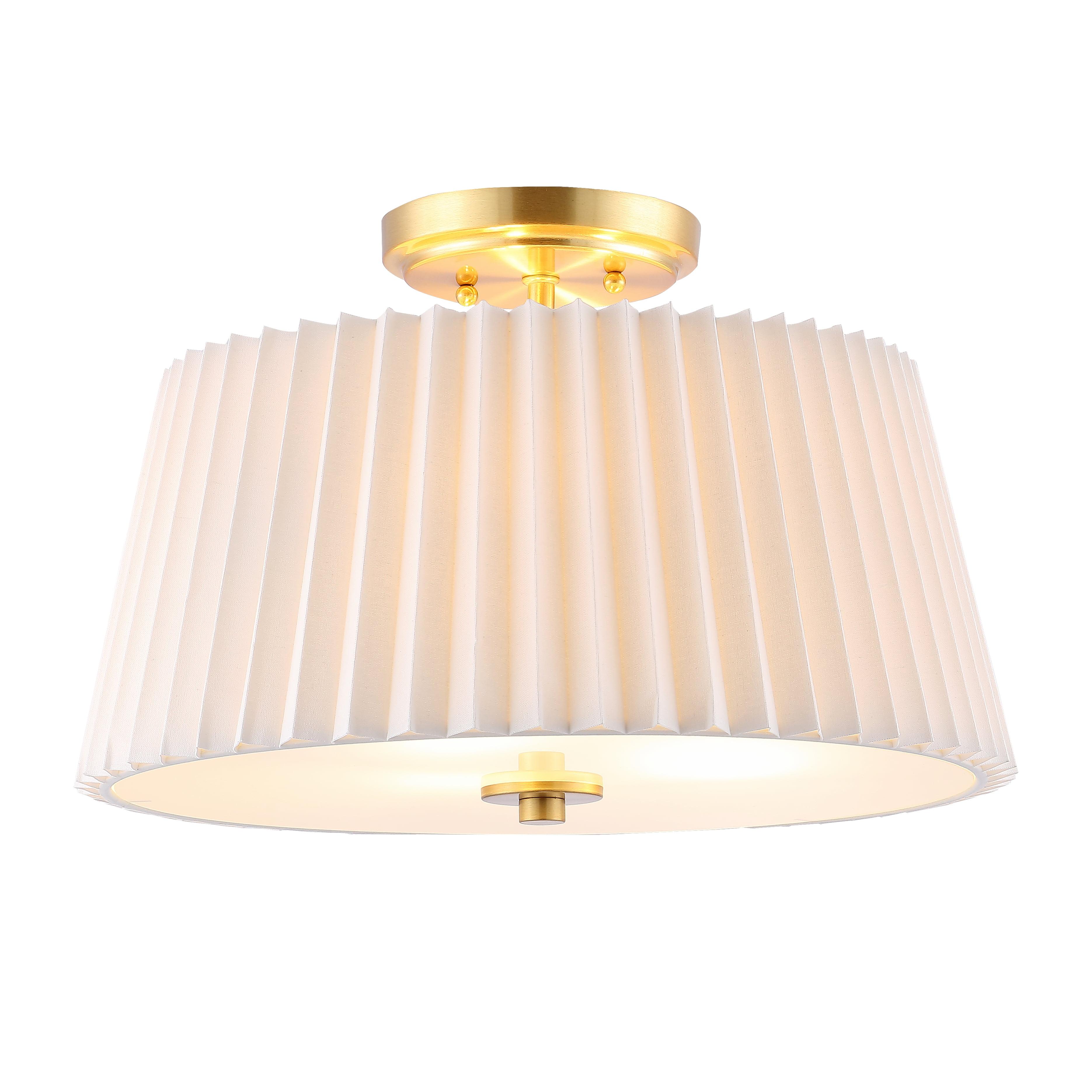 Aldrich Fabric Semi Flush Mount