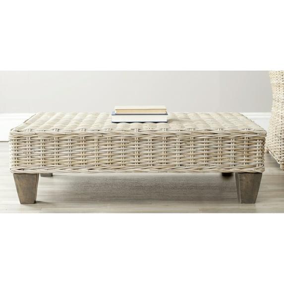 Leary Coffee Table - Natural Unfinished - Safavieh