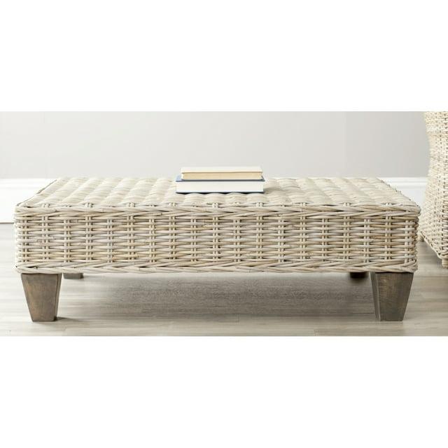 Leary Coffee Table - Natural Unfinished - Safavieh