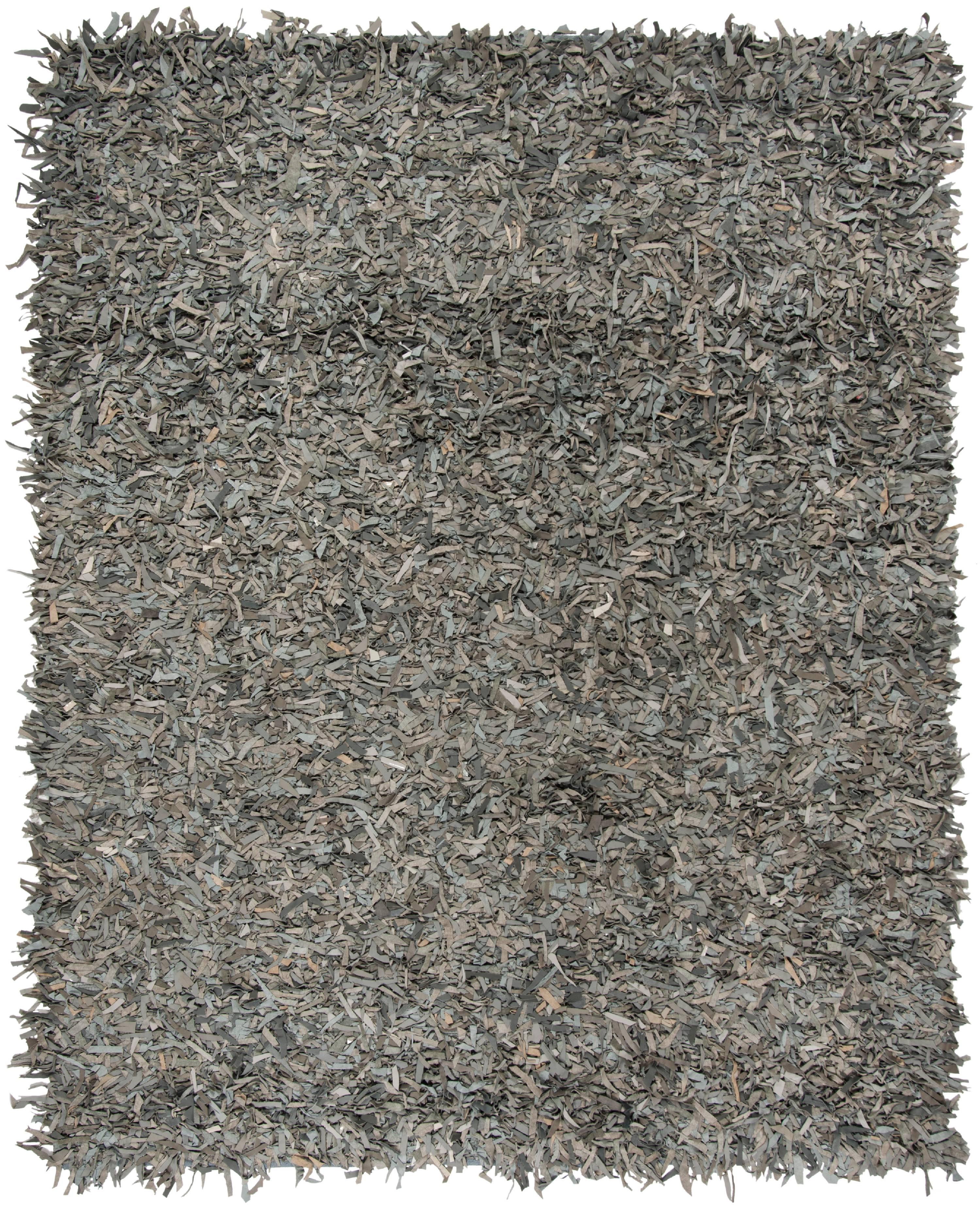 Leather Shag LSG601 Hand Woven Rugs - Safavieh