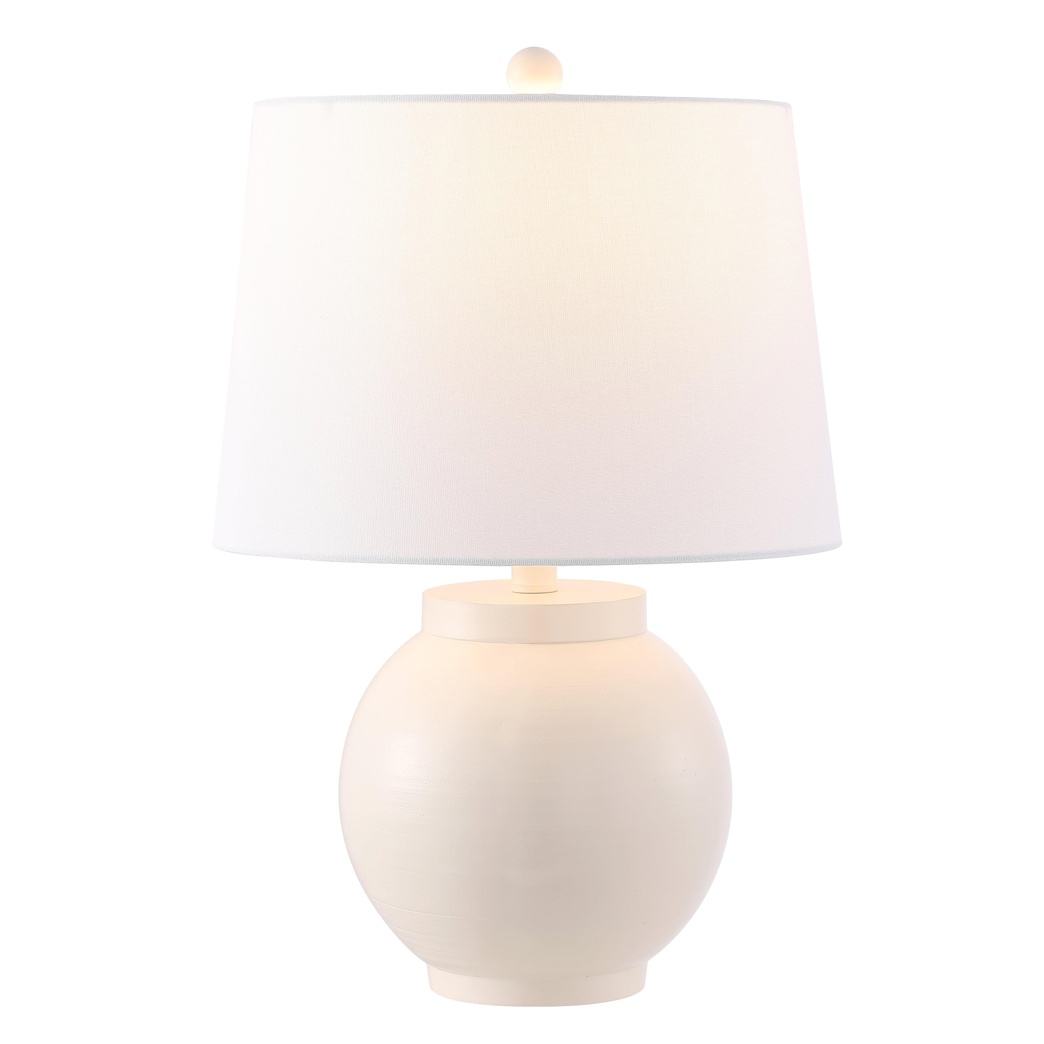 Timeless Ivory Curved Silhouette 22" Table Lamp