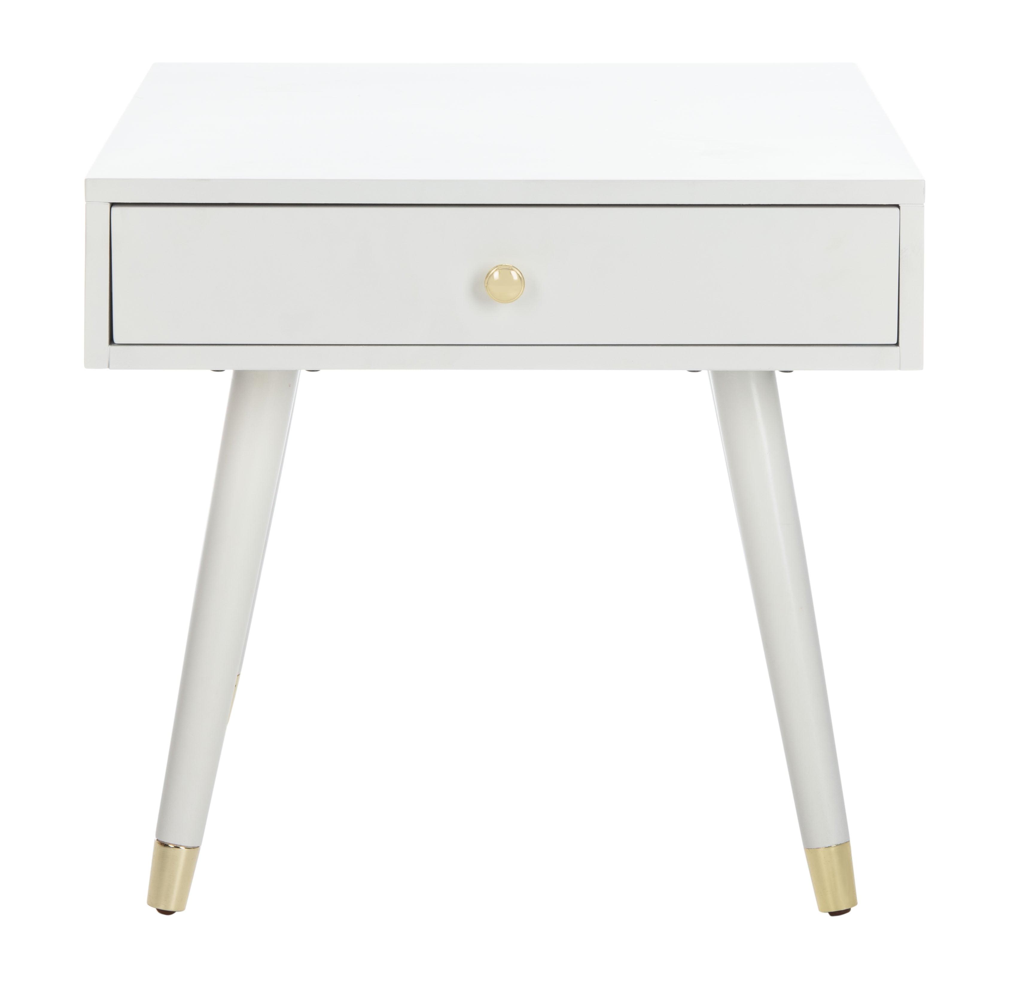 Levinson Gold Cap End Table  - Safavieh