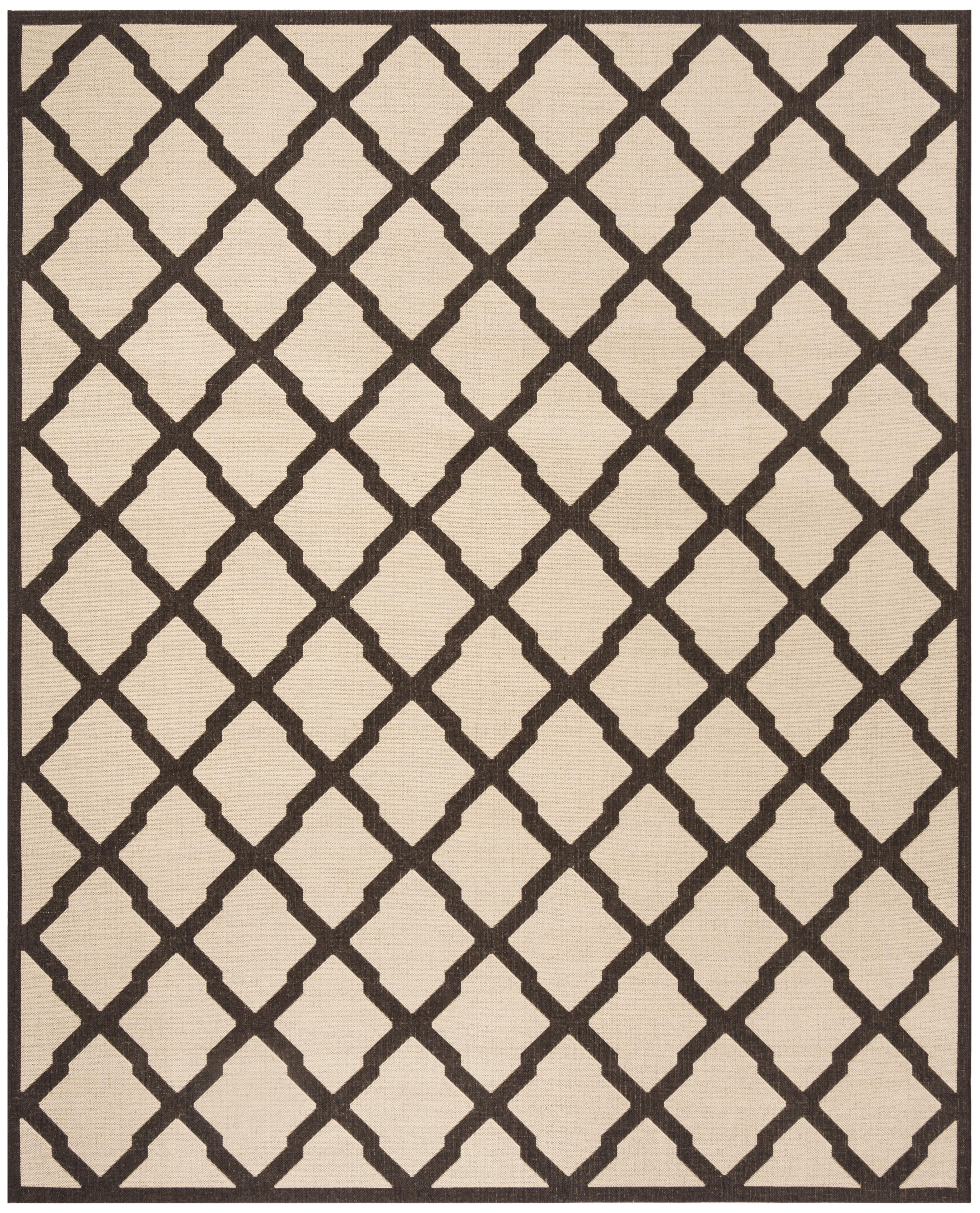 Linden LND122 Power Loomed Indoor/Outdoor Area Rug  - Safavieh