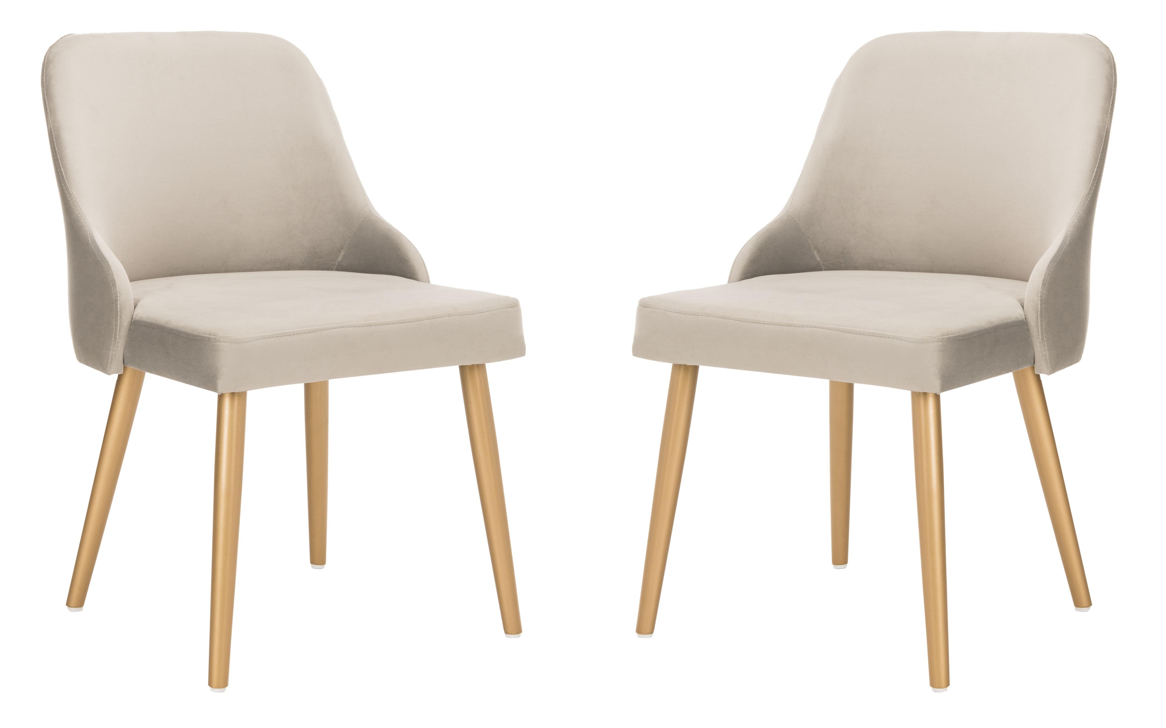 Lulu Upholstered Dining Chair (Set of 2)  - Safavieh