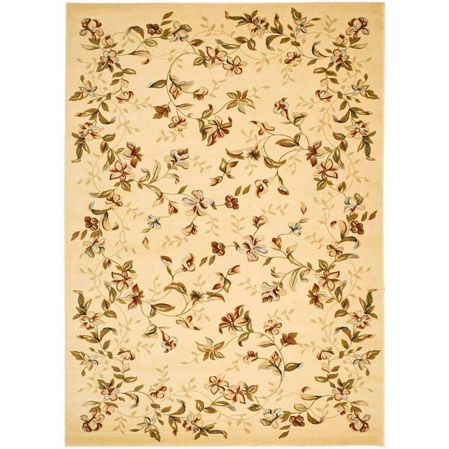 Lyndhurst LNH325 Power Loomed Area Rug - Beige - 5'3"x7'6" - Safavieh.