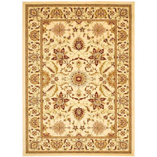 Lyndhurst LNH216 Power Loomed Area Rug - Ivory/Ivory - 4'x6' - Safavieh.