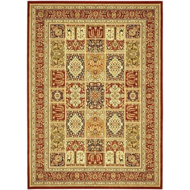 Lyndhurst LNH217 Power Loomed Area Rug - Multi/Red - 6'x9' - Safavieh.