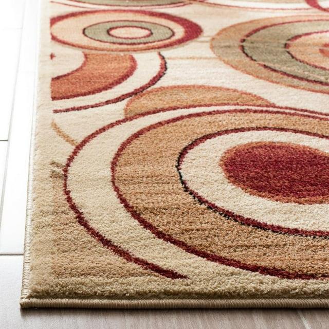 Lyndhurst LNH225 Power Loomed Accent Rug - Ivory/Multi - 3'3"x5'3" - Safavieh.