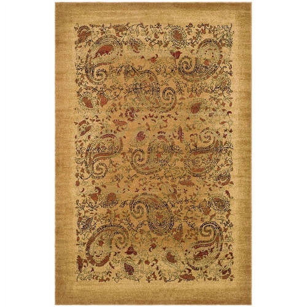 Lyndhurst LNH224 Power Loomed Area Rug - Beige/Multi - 6'x9' - Safavieh