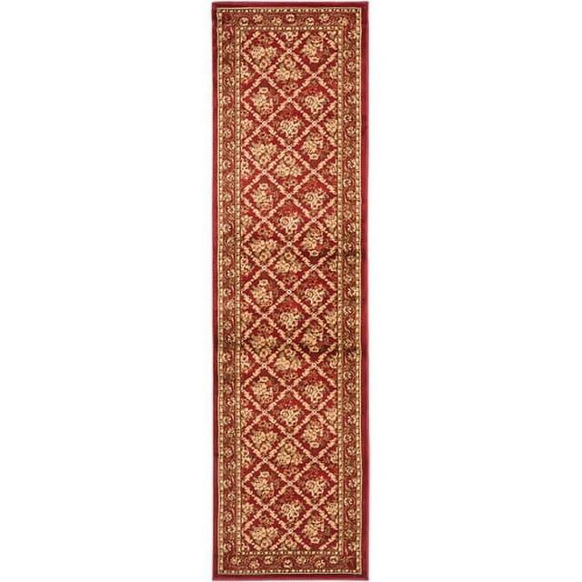 Lyndhurst LNH556 Power Loomed Runner Rug - Red/Red - 2'3"x12' - Safavieh.