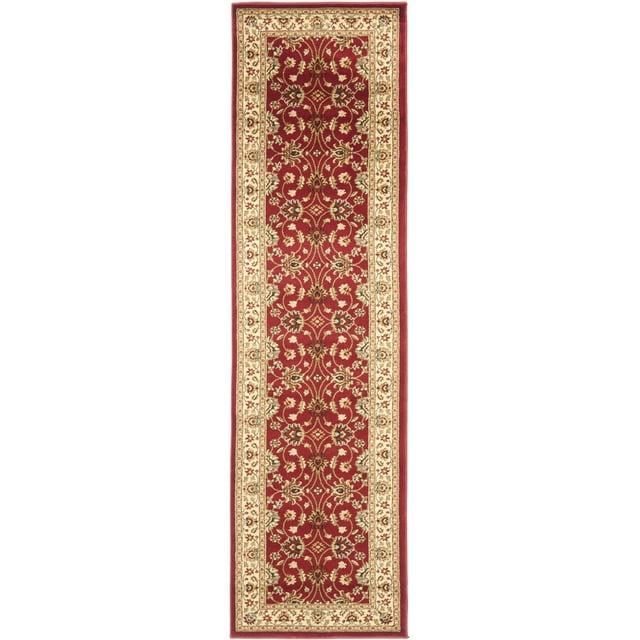 Lyndhurst LNH553 Power Loomed Area Rug - Red/Ivory - 5'3"x7'6" - Safavieh