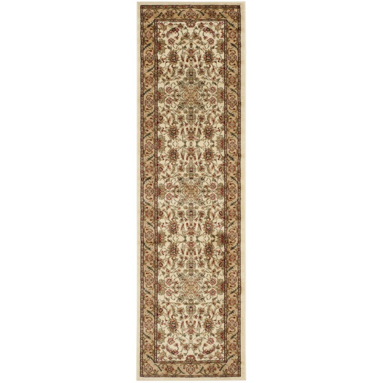 Lyndhurst LNH211 Power Loomed Area Rug - Ivory/Tan - 8'x11' - Safavieh.