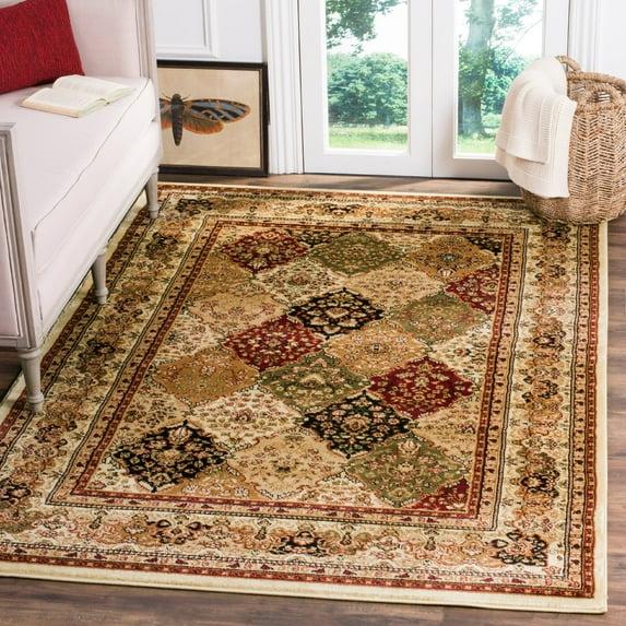 Lyndhurst LNH221 Power Loomed Accent Rug - Multi/Ivory - 3'3"x5'3" - Safavieh