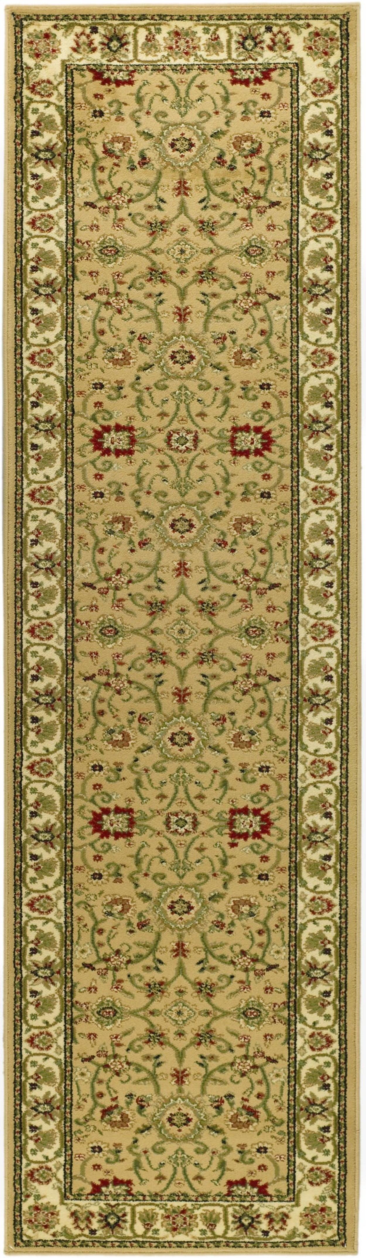 Lyndhurst LNH212 Power Loomed Runner Rug - Beige/Ivory - 2'3"x6' - Safavieh.